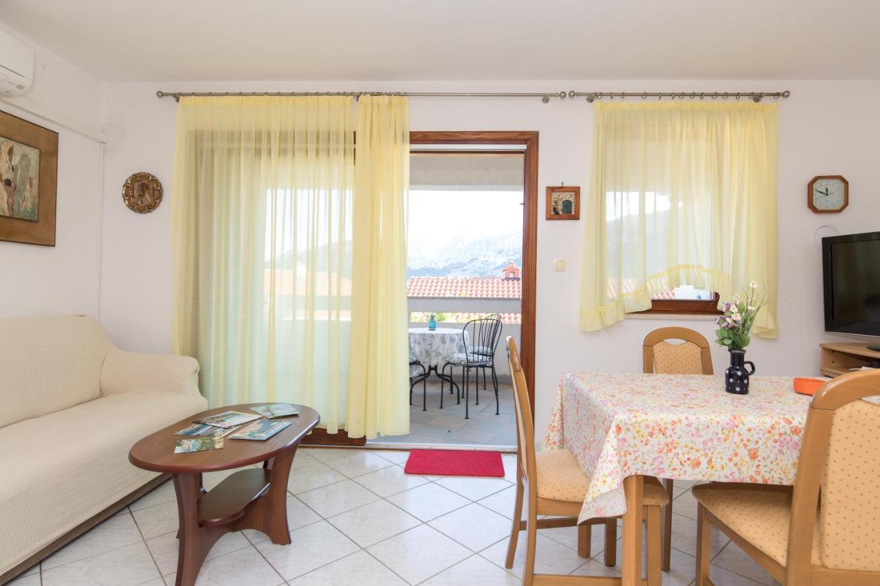 Apartment Glorija With Balcony Baška Dış mekan fotoğraf